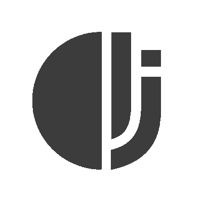 Verkürztes Logo des Logistics Journals als kreisförmige Bildmarke. Es besteht links aus einem schwarzem Halbkreis und rechts aus den stilisierten minuskeln "l" und "j", die den Kreis auf der rechten Seite schließen und die Abkürzung des Logistics Journal bilden.